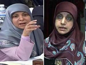حمدية الحسيني وحنان الفتلاوي ﻿