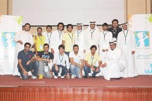الطلبة المشاركون في الدورة التدريبية﻿