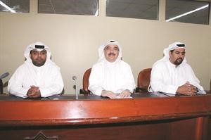 احمد المطوع مترئسا عمومية الشركة 	قاسم باشا﻿