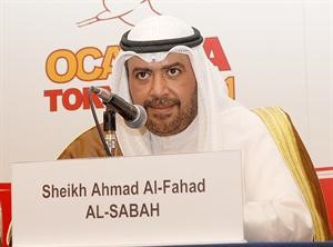 رئيس المجلس الاولمبي الاسيوي الشيخ احمد الفهد﻿