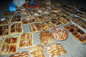 فطائر ومعجنات في الهواء الطلق