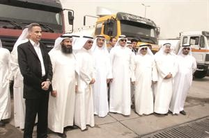 جانب من الحضور خلال افتتاح المحطة﻿