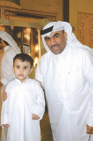 الزميل مفرح الشمري ونجله مصعب﻿