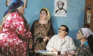 مشهد من مسلسل مسيو رمضان﻿