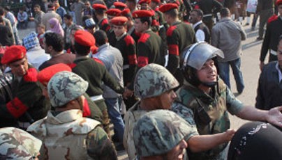 عناصر من الجيش والشرطة العسكرية المصرية