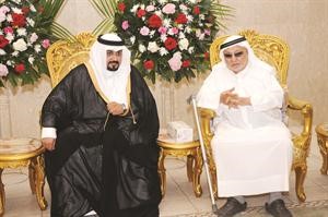 عم المعرس كاظم عبدالحسين مهنئا﻿