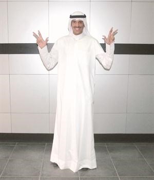 لاعب سلة العنابي منصور جلوي من المميزين في تسجيل الرميات الثلاثية	حسن حسيني﻿