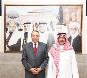 رئيس الوزراء الاردني والزميل عدنان الراشد