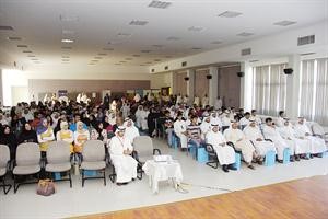 الحضور في اللقاء التنويري قاسم باشا