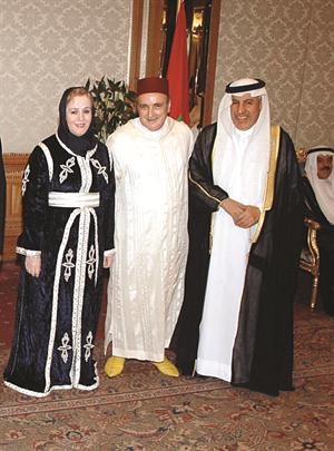 السفير السعودي مهنئا﻿