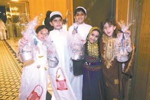 قرقيعان قرقيعان «عطونا الله يعطيكم وبيت مكة يوديكم»