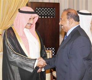 الشيخ دابراهيم الدعيج يتلقى التهاني﻿