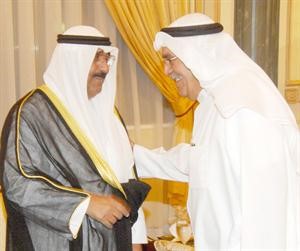 تهنئة للشيخ مشعل الاحمد من فهد الفهد﻿