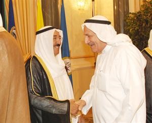 الفنان احمد الصالح مهنئا صاحب السمو﻿