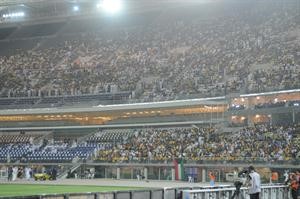 حضور جماهيري كبير في نهائي كاس الاتحاد الاسيوي شهده الستاد﻿