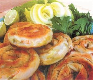 دوامة الجلاش بالخضار