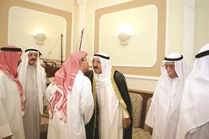 صاحب السمو الامير يتلقى التهاني بشهر رمضان﻿