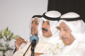 وكيل الخارجية خالد الجارالله متحدثا في المعهد الديبلوماسي امسسعود سالم