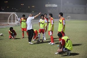 ازرق الشباب يعاود تدريباته اليوم استعدادا للتصفيات الاسيوية