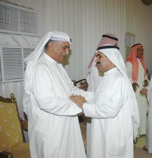 المويزري يتلقى التهاني بشهر رمضان