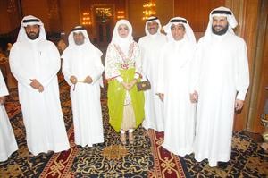 محسام الخرافي ومعادل الخرافي ومانور النعار ومزينب لاري ومحمد فضي وسعود العتيبي