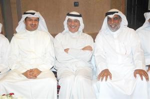 مناجي العبدالهادي والشيخ مصباح الناصر ودبدر الشريعان محمد ماهر
