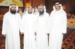 علي دشتي ومطلال القحطاني ومعبدالله العنزي وفيصل العجمي