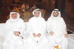 عبدالله المحروقي والعقيد خالد الزيد والعميد امين عابدين
