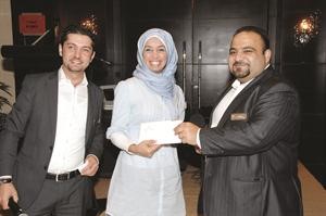 جورج سعادة يتابع فقرات الحفل

