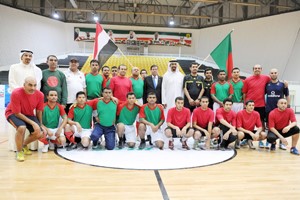 الشيخ علي الخالد مع فريقين في البطولة