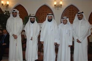 دعلي العمير خلال مشاركته في الغبقة	سعود سالم﻿