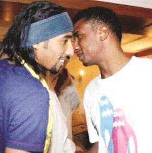 محمد نور يستقبل فهد العنزي
