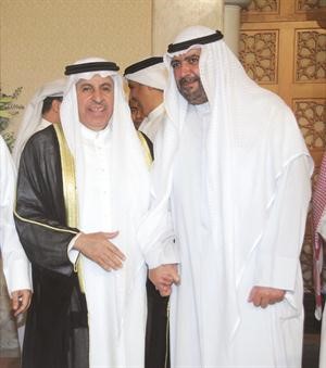 السفير السعودي دعبدالعزيز الفايز مباركا﻿