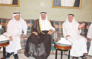 الشيخ دمحمد الصباح في ديوان التويجري