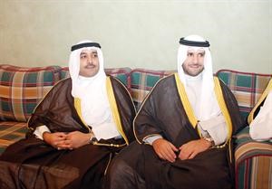 الشيخ عبدالله ناصر صباح الاحمد والشيخ صباح ناصر صباح الاحمد 