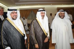 الشيخ دمحمد الصباح والشيخ ثامر العلي
