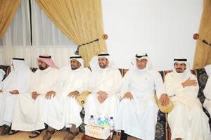 دحمد المطر وصلاح العبدالجادر ودبدر الناشي ومبارك صنيدح خلال الغبقة