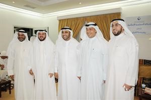 اسامة الشاهين ودحمد المطر ومحمد الدلال وجاسم الكندري ودناصر الصانع