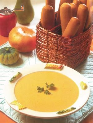 شوربة القرع والجزر
