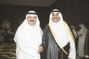 الشيخ صباح الخالد مشاركا في غبقة الشيخ فهد السالم