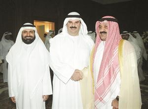 الشيخ احمد اليوسف مهنئا