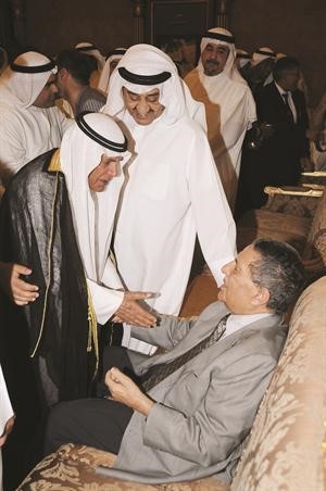 ناصر الساير مهنئا بسلامة الوصول