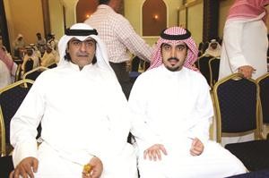 الشيخ تركي احمد اليوسف وعبدالرحمن الشراح