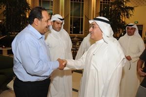 الزميل اسامة ابوالسعود مهنئا﻿
