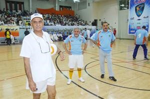 الزميل وليد النصف ادار المباراة بكفاءة عالية﻿