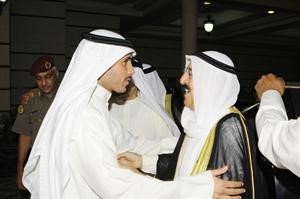 مرزوق الغانم مرحبا بصاحب السمو الامير الشيخ صباح الاحمد