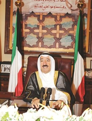 صاحب السمو الامير الشيخ صباح الاحمد يلقي كلمته بمناسبة العشر الاواخر من شهر رمضان الكريم﻿