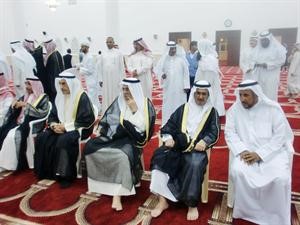 جانب من افتتاح المسجد
