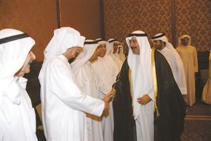 الشيخ د محمد الصباح مهنئا الحضور بالشهر الفضيل﻿