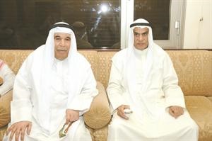  احمد السعدون ومبارك العمران﻿